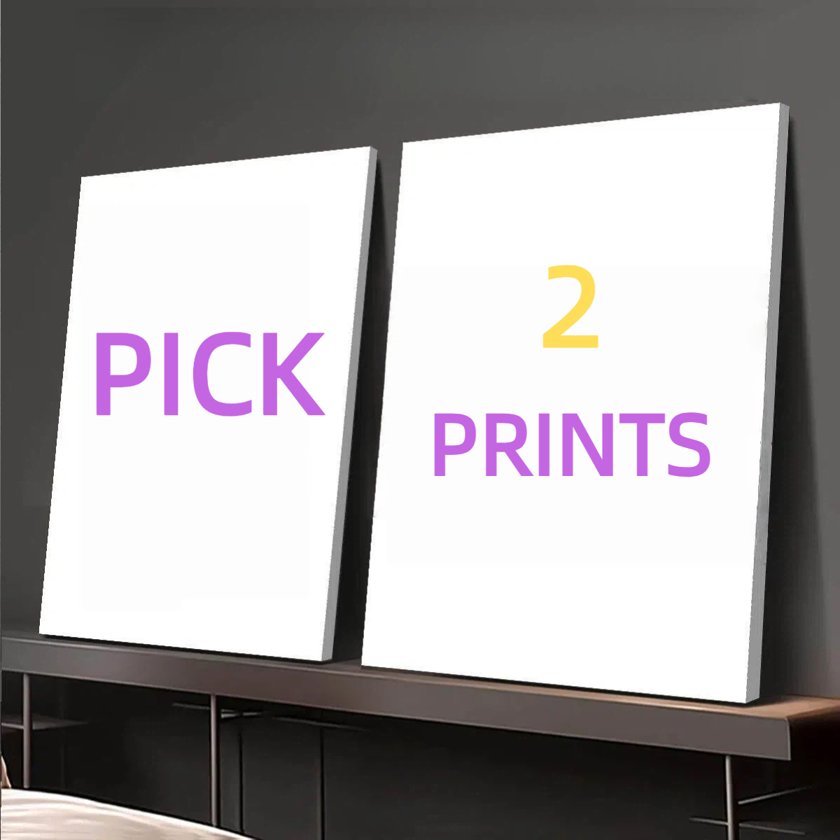 Photography Landscape - 2pcs/set of custom canvas photo wall