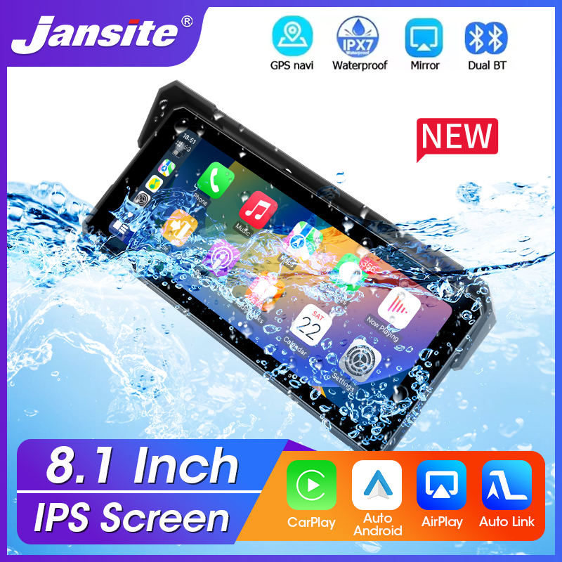 Photograph Mp3 - 8.1 inch Portable Motorcycle Multimedia Player