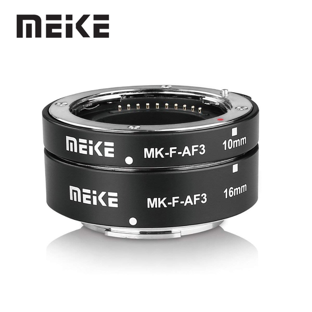 Macro Extension Tube - Meike Metal Auto Focus Macro Extension