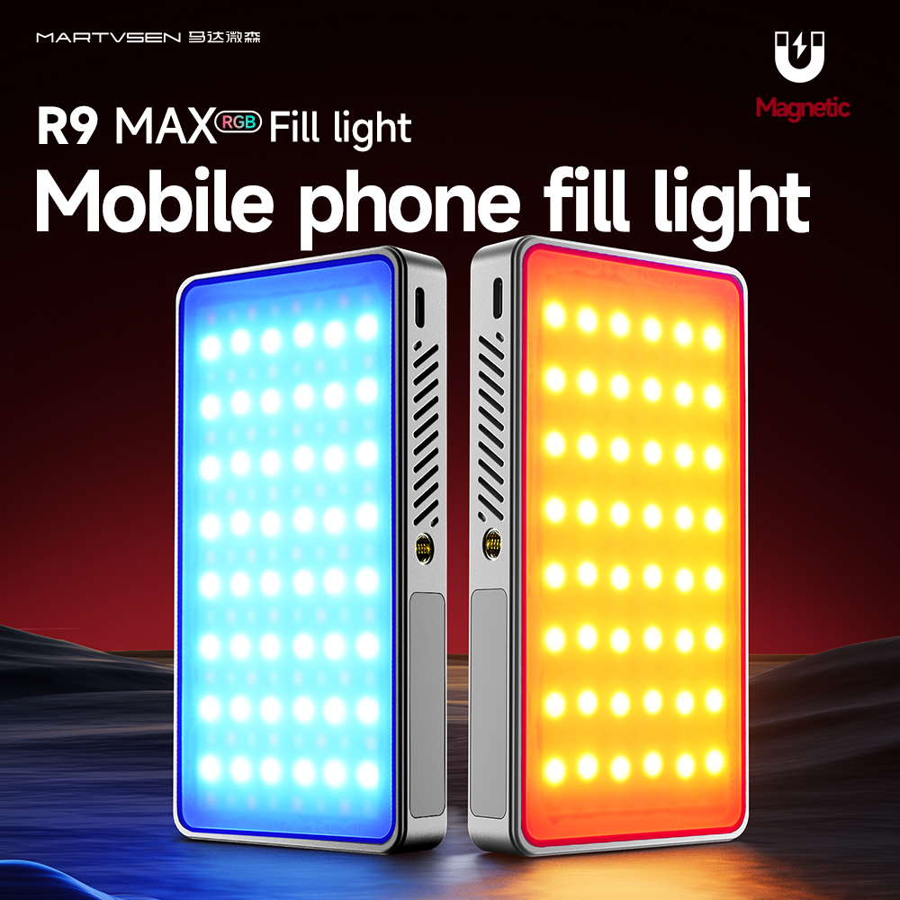 Photography Umbrella Lights - Mini Rechargeable R9PRO full-color RGB Camera
