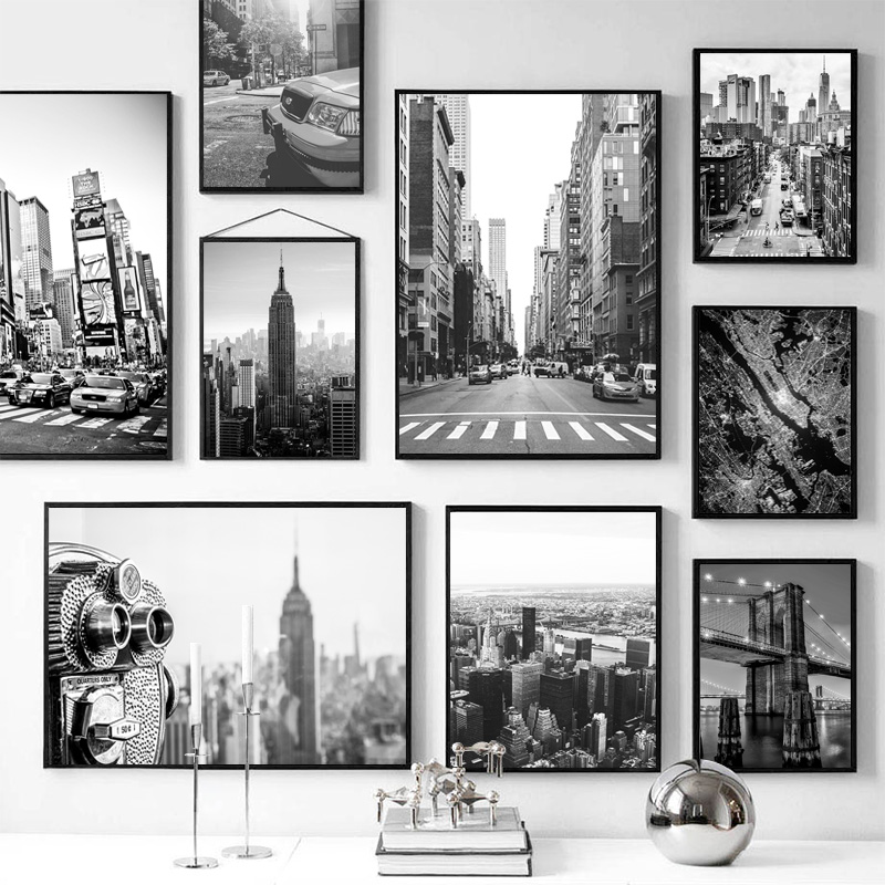 Photography Landscape - New York City Canvas Painting Posters