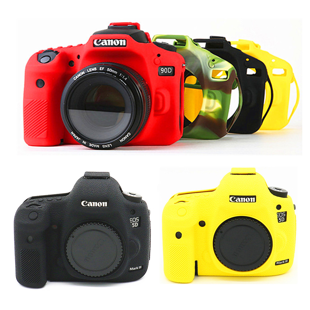 Photography Gear - Silicone DSLR Camera Case Cover Bag
