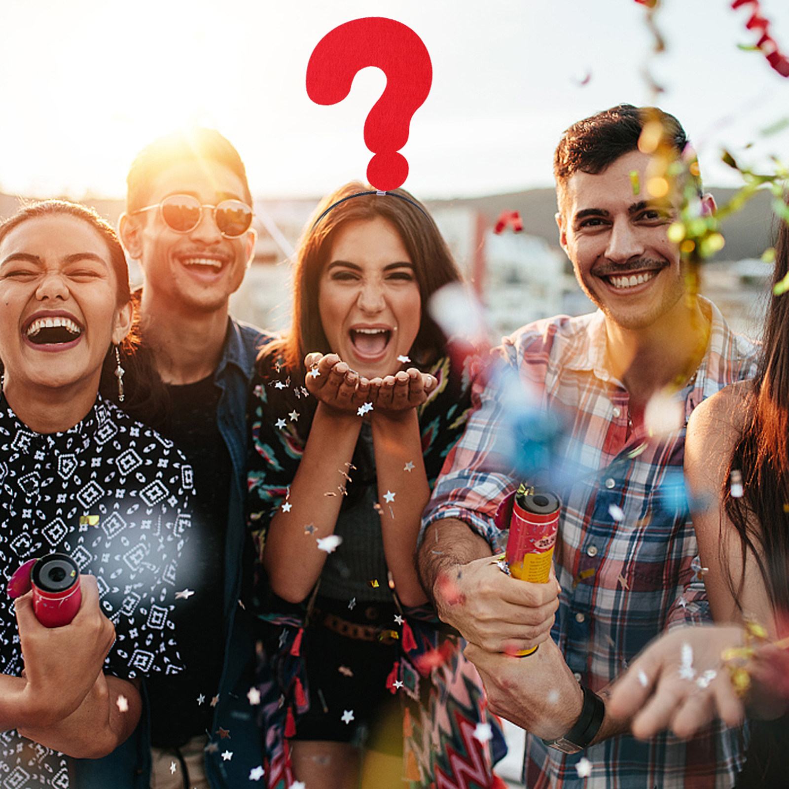 Photography Questions - 2Pcs Funny Hair Band with Question