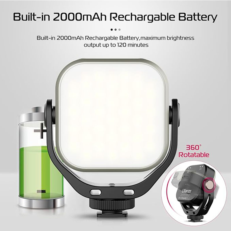 ​Ulanzi VL66RGB Bi-color RGB F - Photography Umbrella Lights avis et prix