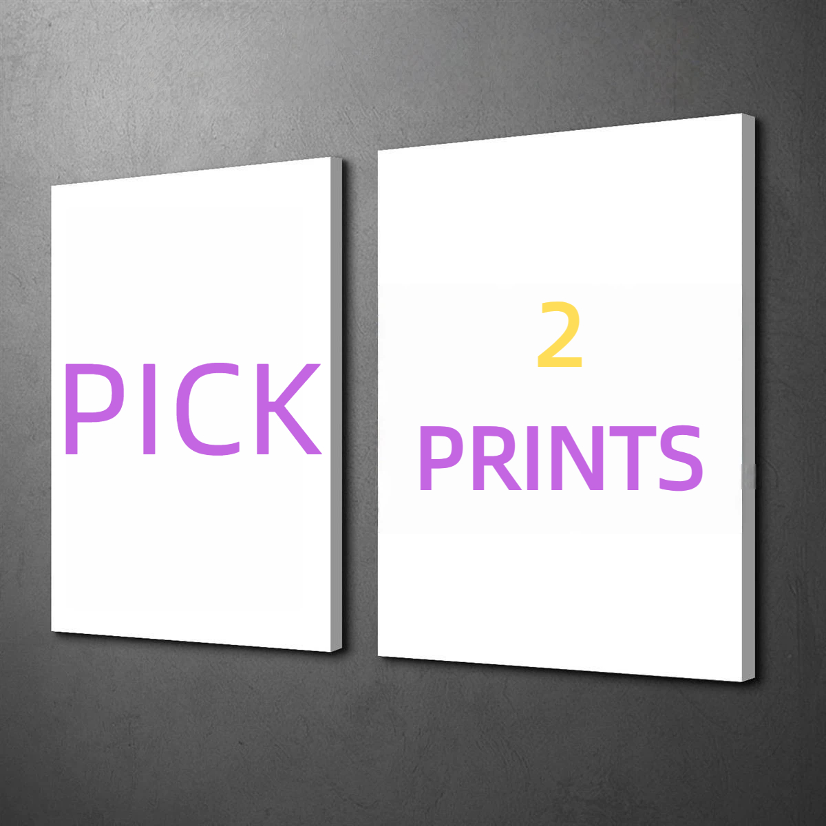 2pcs/set of custom canvas phot - Photography Landscape avis et prix
