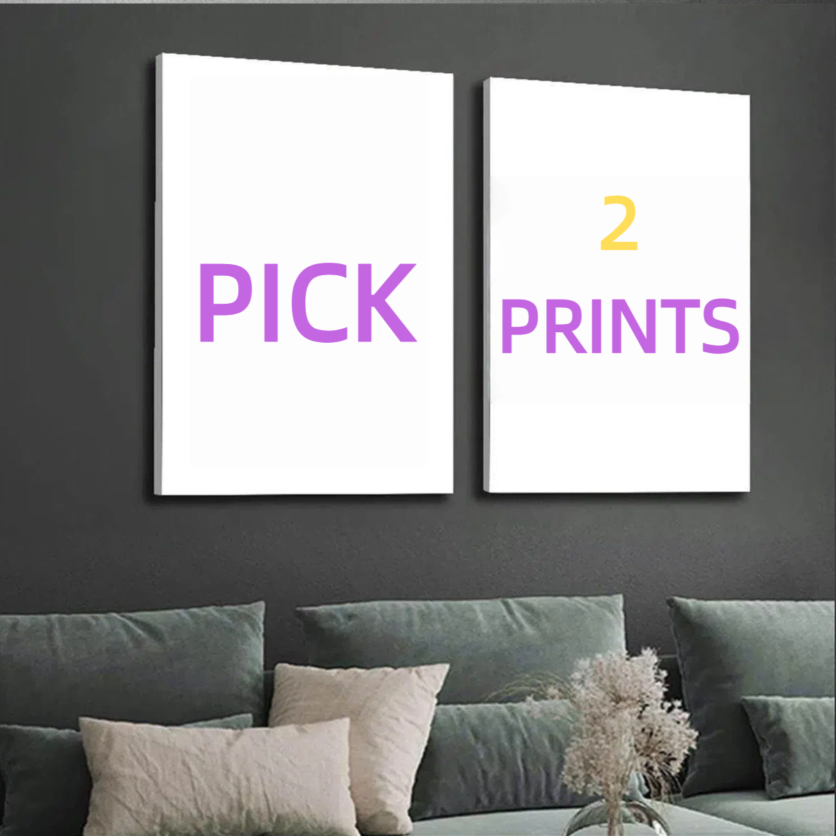 2pcs/set of custom canvas phot - Photography Landscape avis et prix