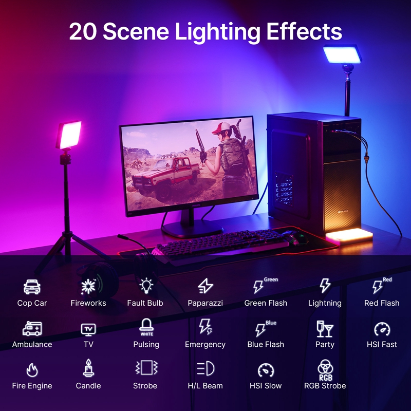 Ulanzi LT002 7 inch Pocket LED - Photography Umbrella Lights avis et prix