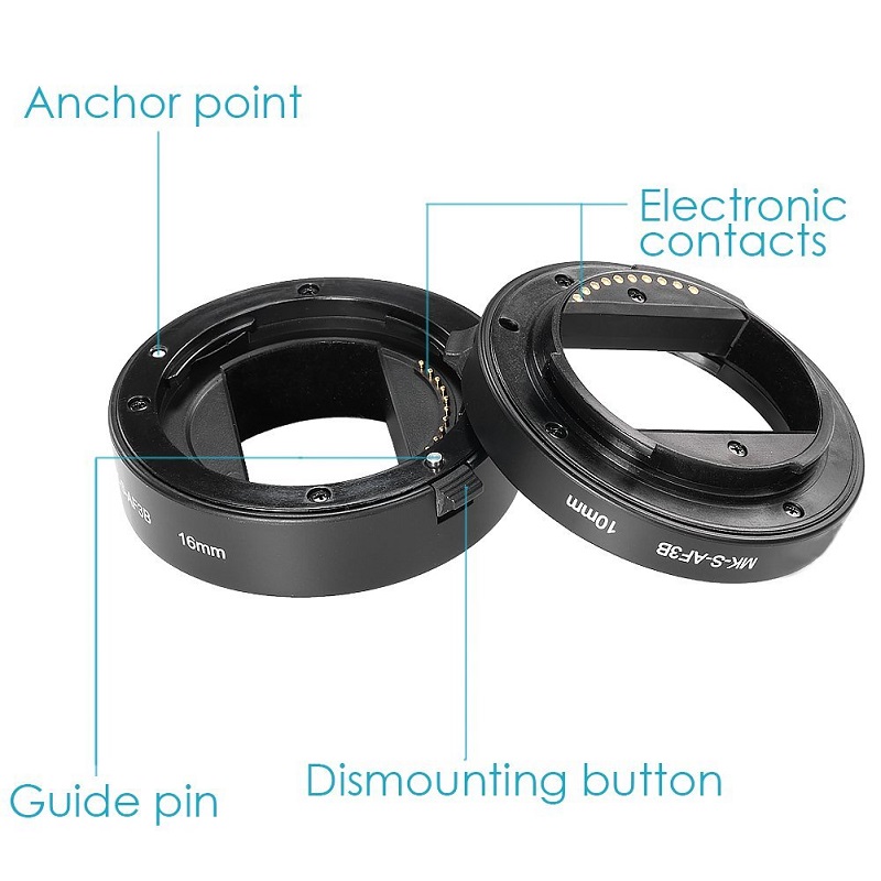 Meike Auto Focus Macro Extensi - Macro Extension Tube avis et prix