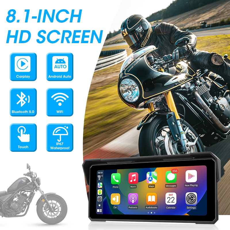 8.1 inch Portable Motorcycle M - Photograph Mp3 avis et prix