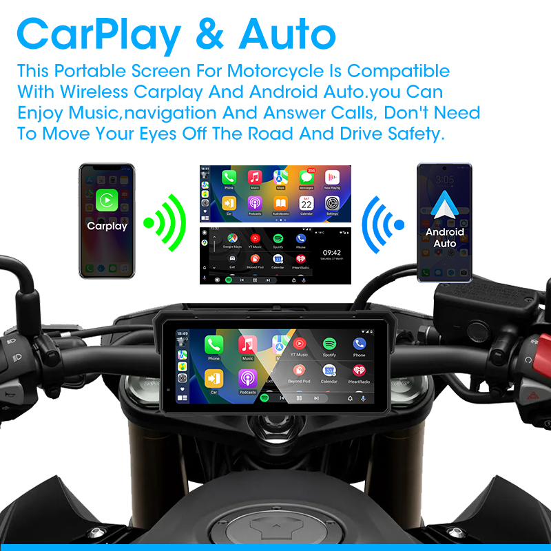 8.1 inch Portable Motorcycle M - Photograph Mp3 avis et prix