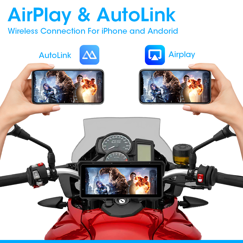 8.1 inch Portable Motorcycle M - Photograph Mp3 avis et prix