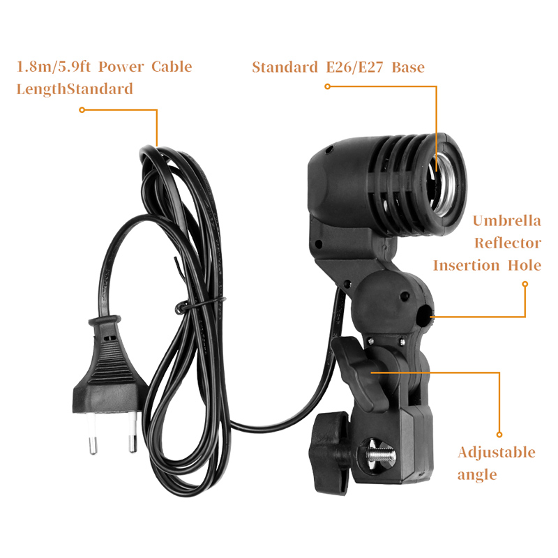 1.8m Cable Cord Light Bulb Sta - Photography Umbrella Lights avis et prix