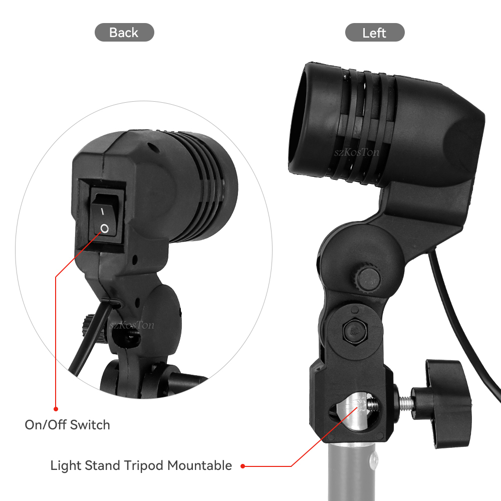 Single Head Bulb Holder E27 So - Photography Umbrella Lights avis et prix