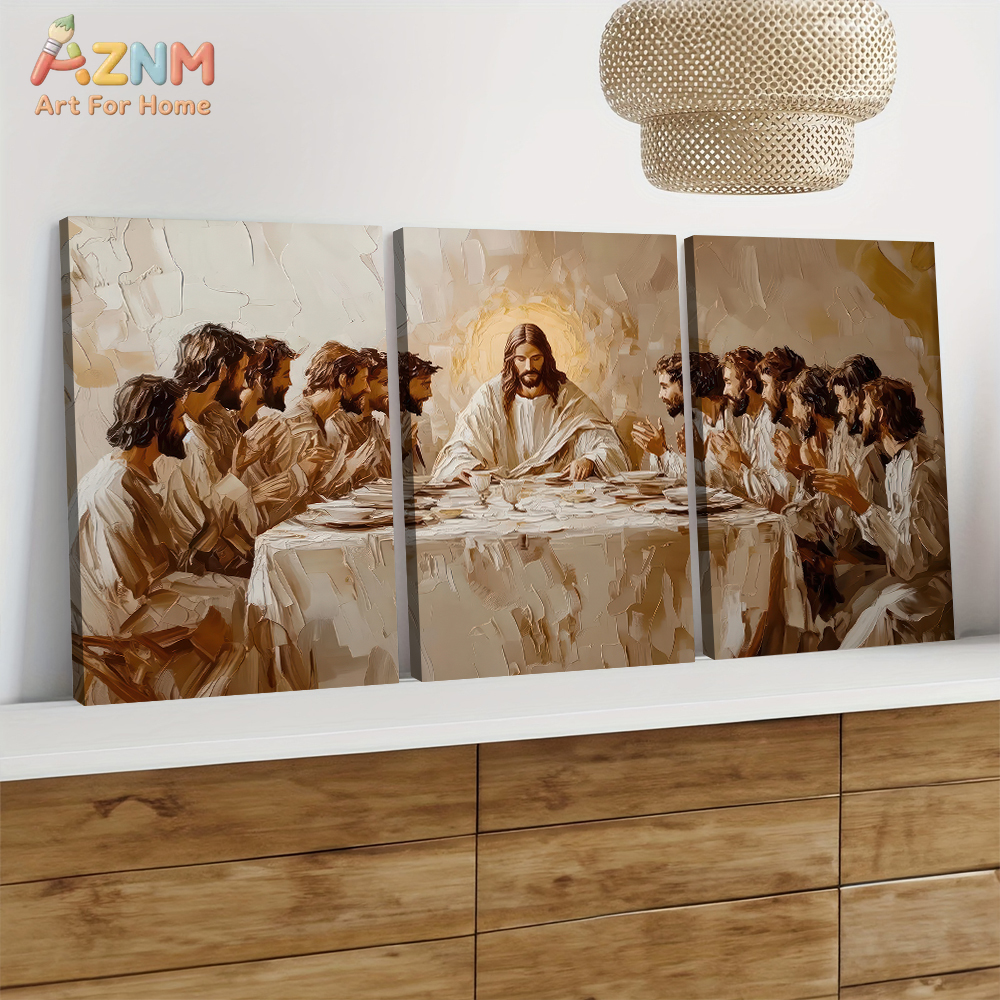 3PCS The Last Supper Abstract  - Photography Course avis et prix