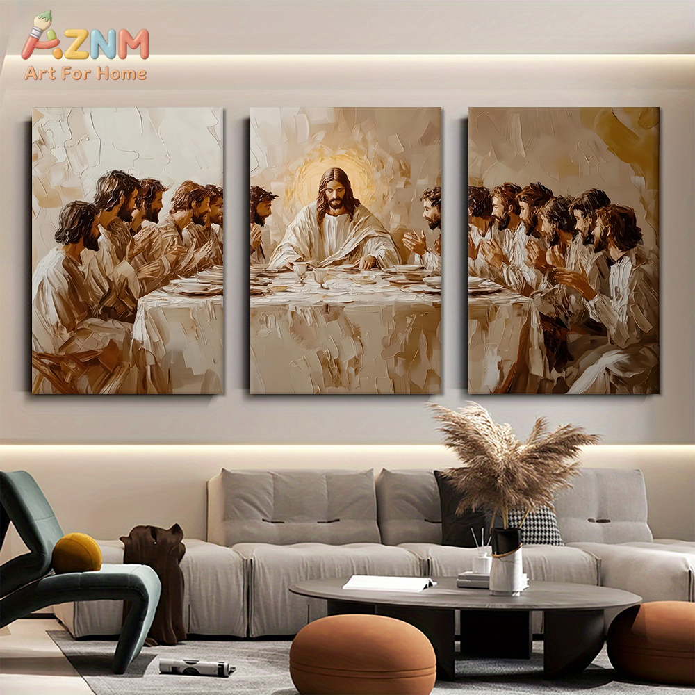 3PCS The Last Supper Abstract  - Photography Course avis et prix