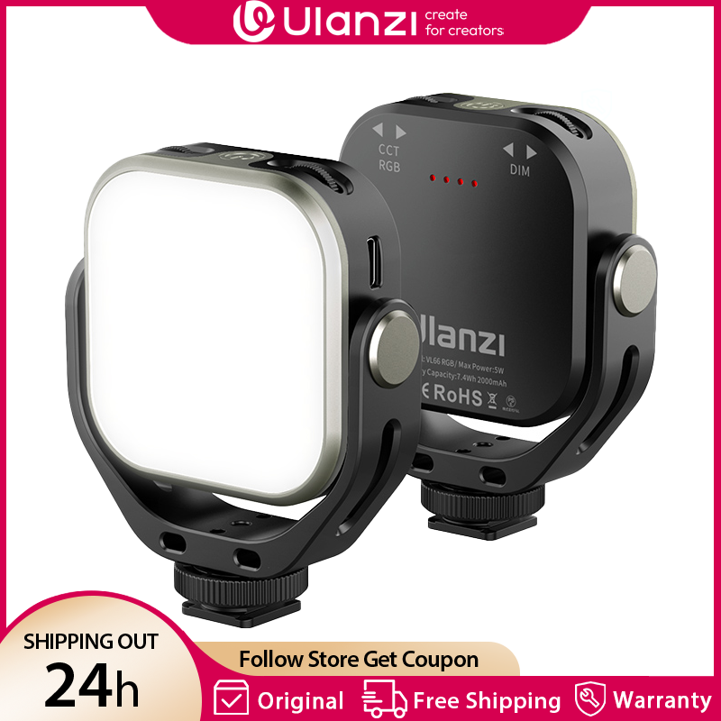 Ulanzi VL66 RGB Video Light 25 - Photography Umbrella Lights avis et prix
