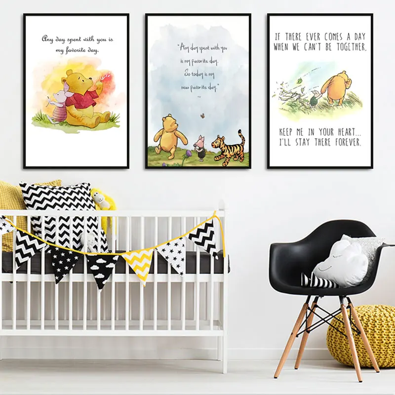 Disney Watercolor Winnie The P - Photography Landscape avis et prix