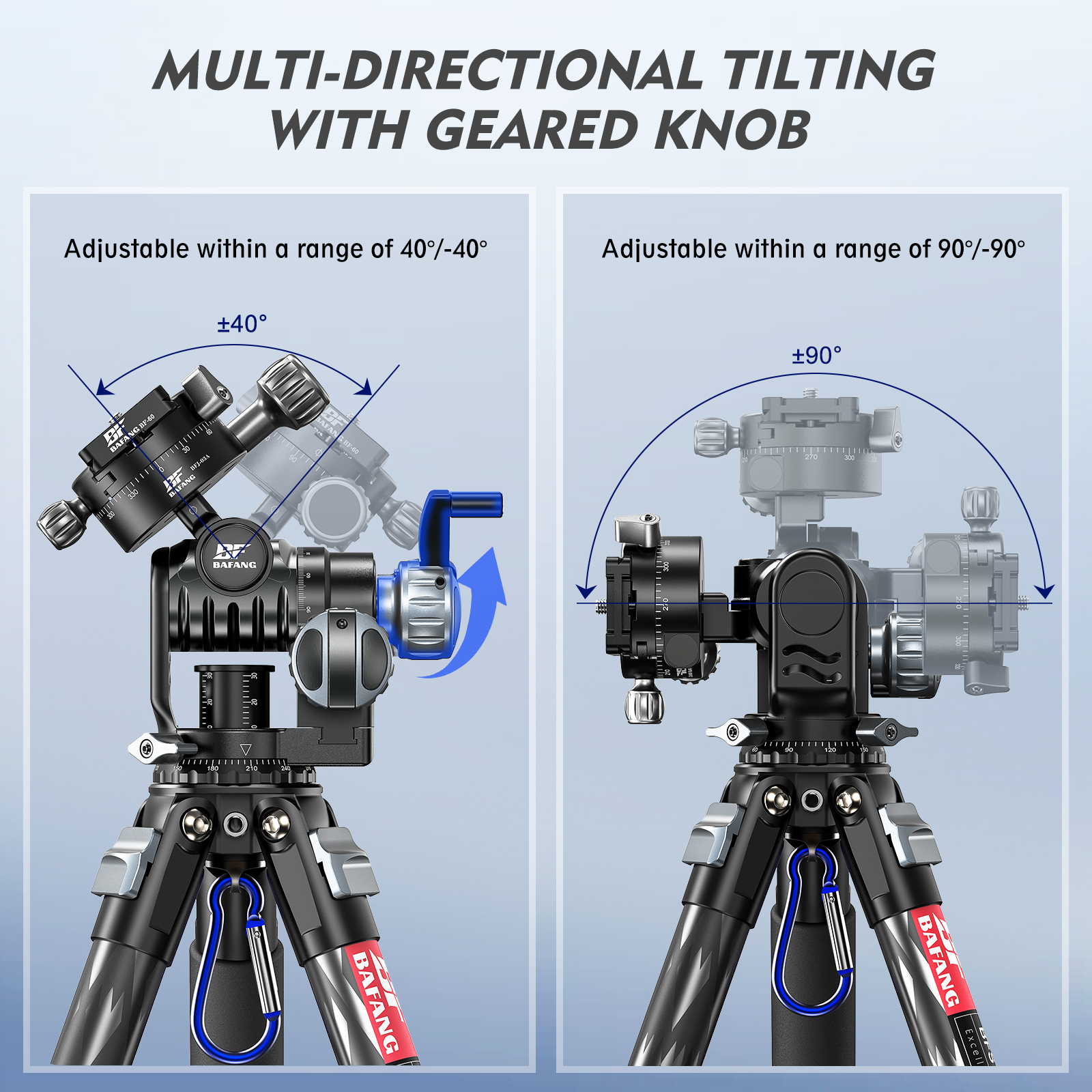 BAFANG Versatile Geared Tripod - Photography Gear avis et prix