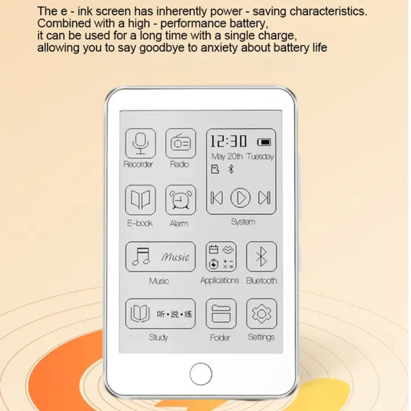 BFO1 Ink Screen Pocket E-book  - Photograph Mp3 avis et prix