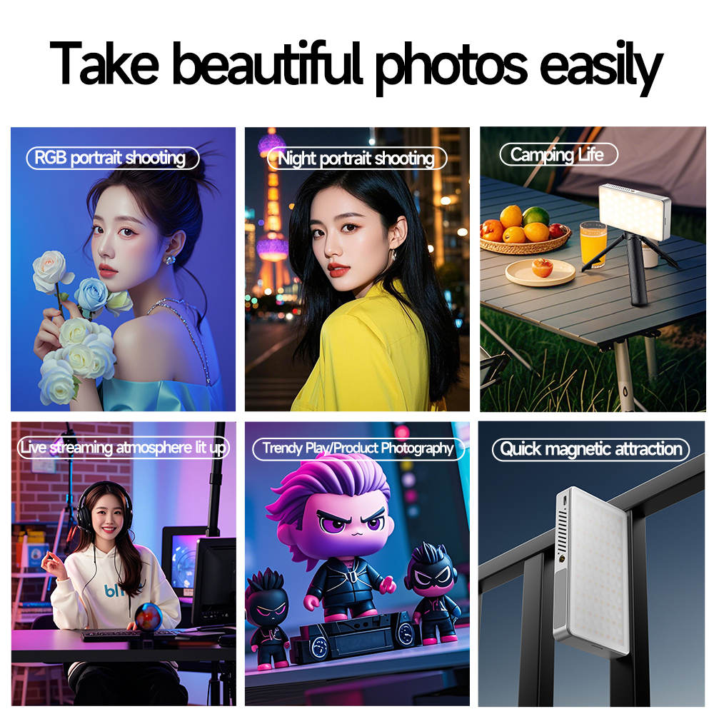 Mini Rechargeable R9PRO full-c - Photography Umbrella Lights avis et prix
