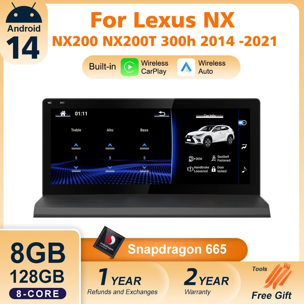 Nunoo Android 14 CarPlay Auto  - Photograph Mp3 avis et prix