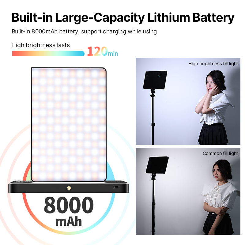 Ulanzi LT003 15W RGB Video Lig - Photography Umbrella Lights avis et prix