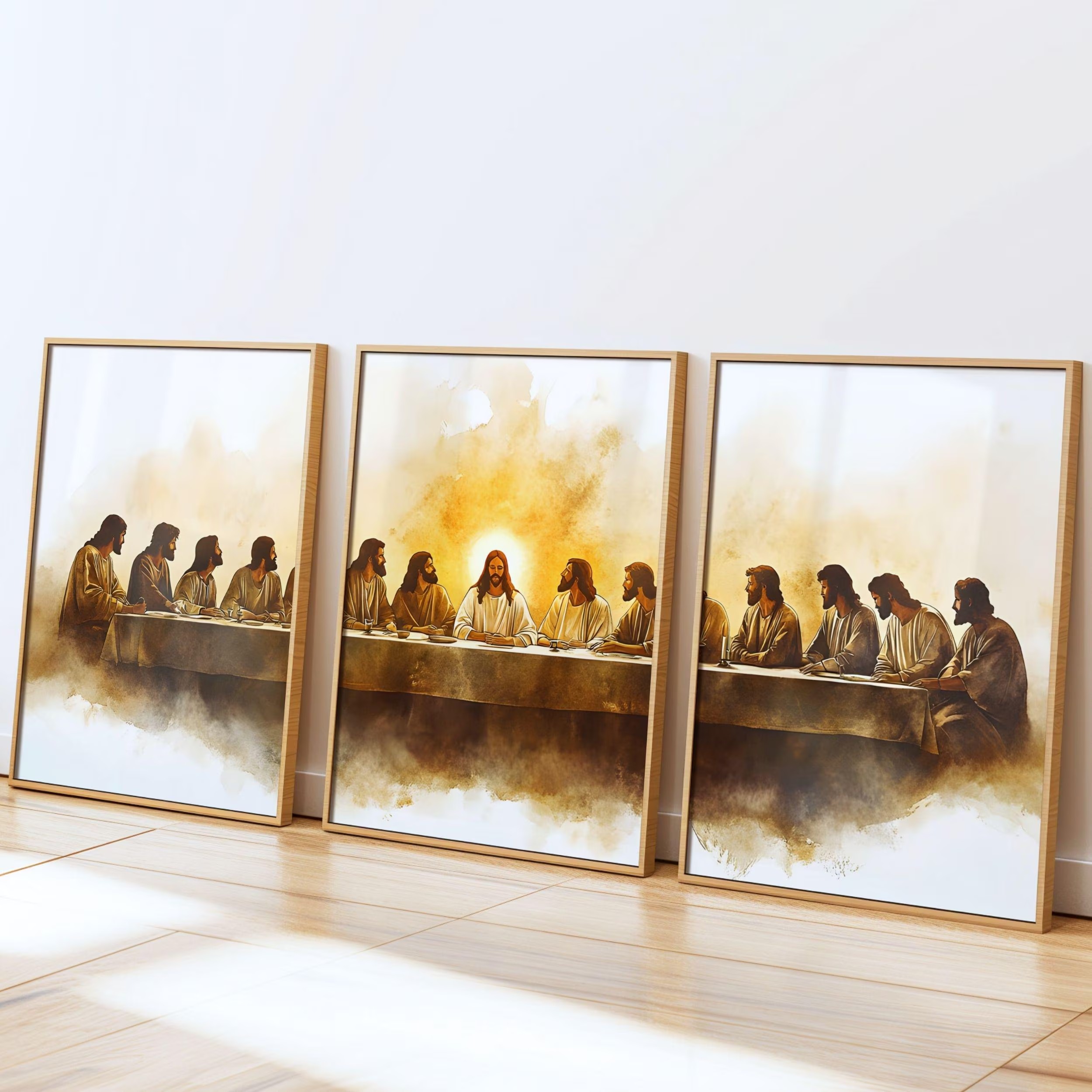 3pcs/set The Last Supper Wall  - Photography Course avis et prix