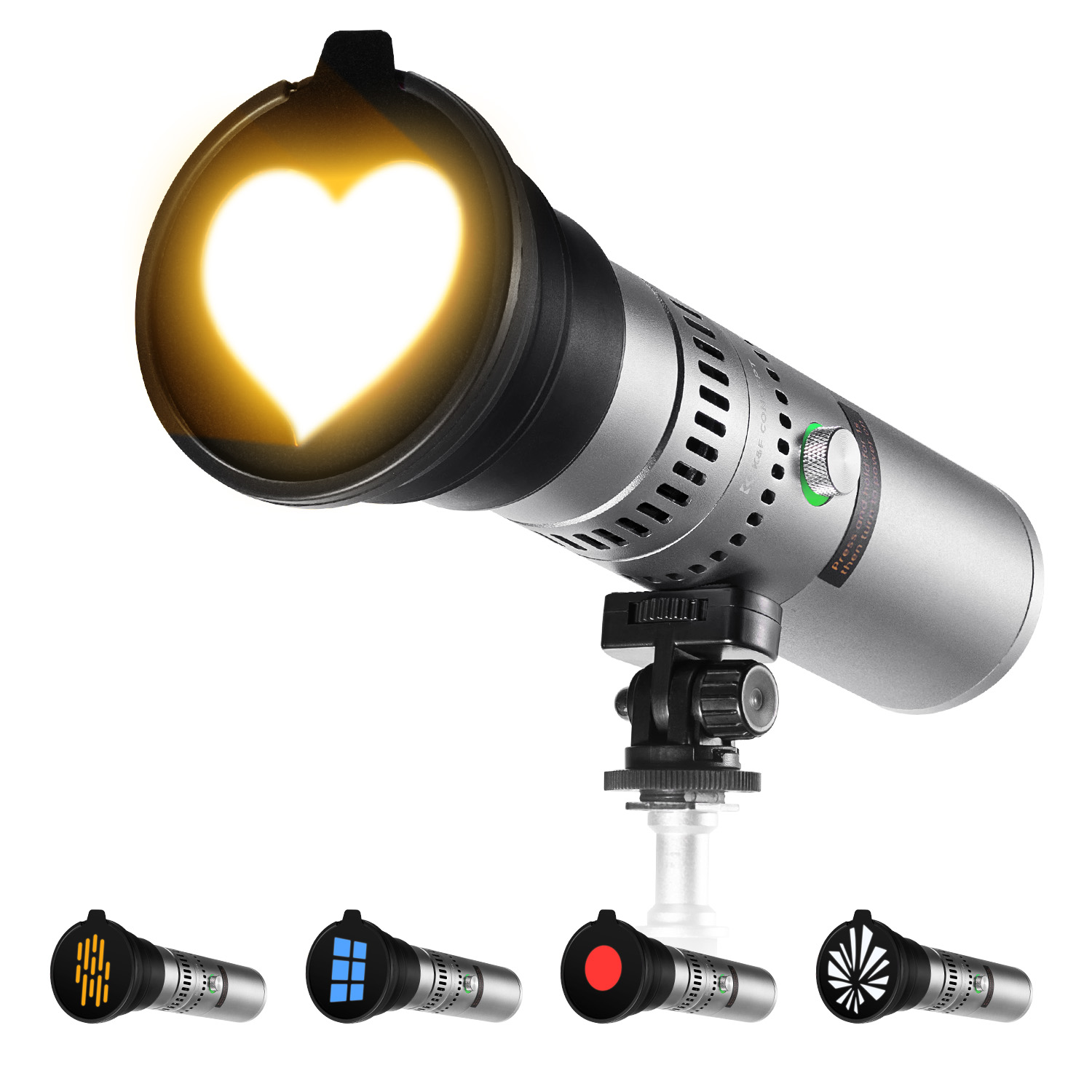 K&F CONCEPT SP25C RGB LED Vide - Photography Umbrella Lights avis et prix
