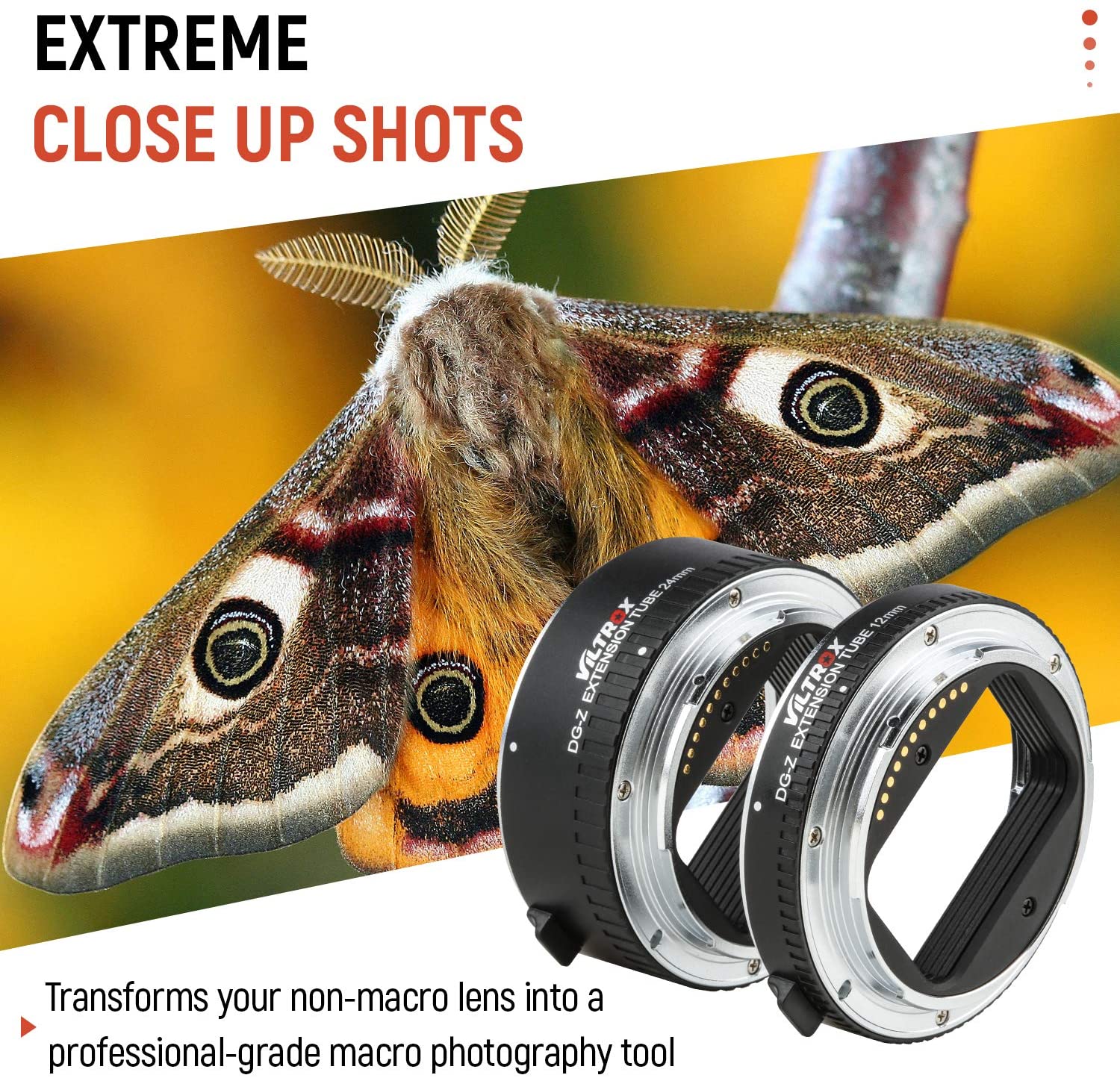 Viltrox DG-Z Auto Focus AF Mac - Macro Extension Tube avis et prix