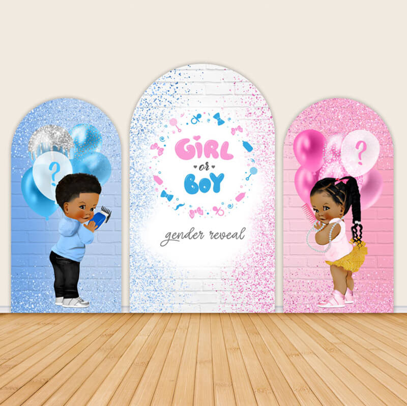 LS Gender Reveal Party Arch Co - Photography Questions avis et prix
