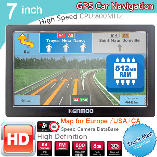 7 Inch HD GPS Portable Navigat - Photograph Mp3 avis et prix