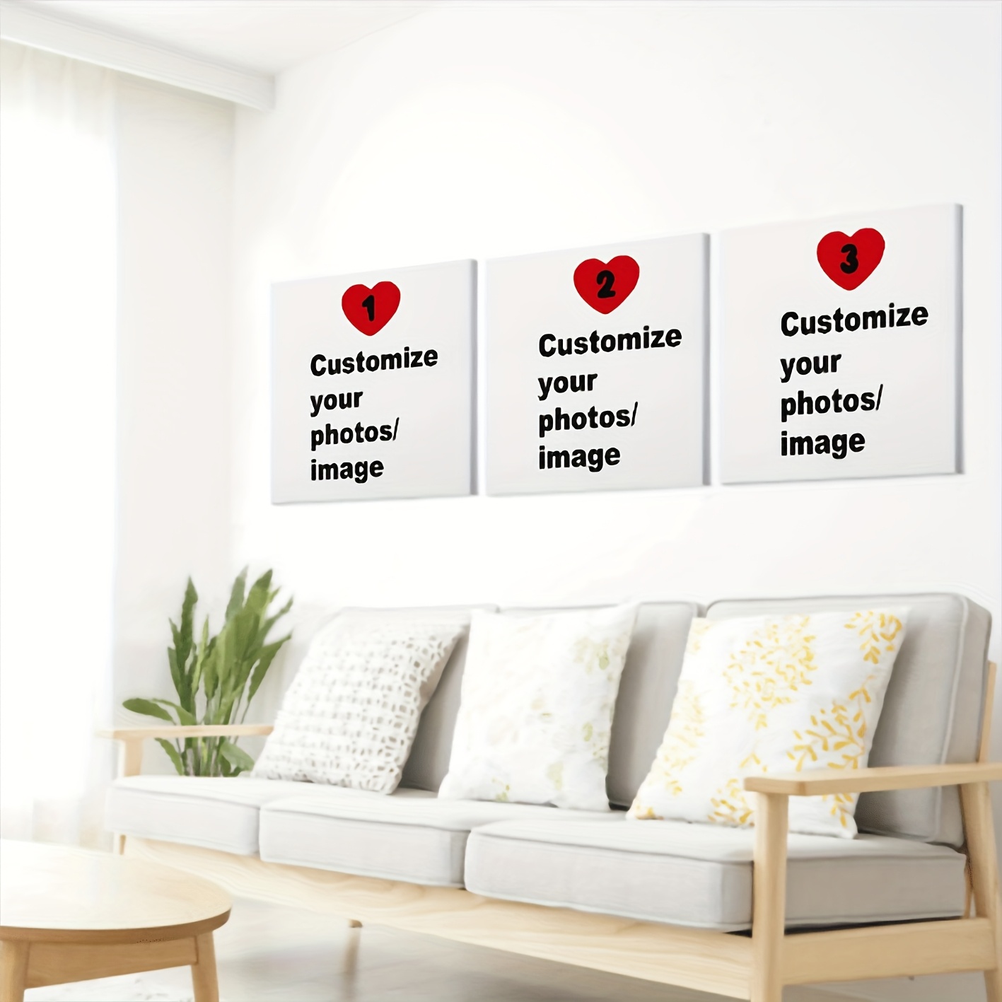 3pcs/set Custom Square Canvas  - Photography Course avis et prix