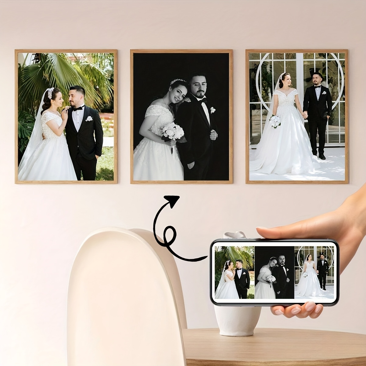 3pcs/set Custom Square Canvas  - Photography Course avis et prix