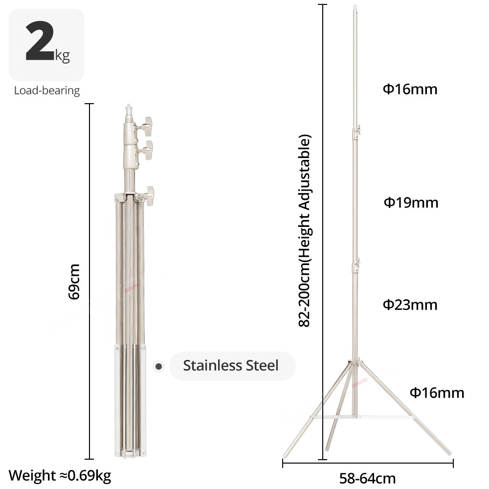 AMBITFUL Stainless Steel 2M He - Photography Umbrella Lights avis et prix