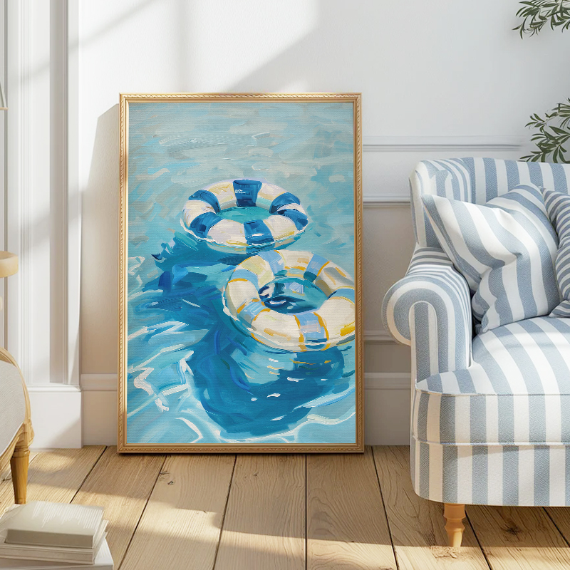 Blue Coastal Beach Sailboat Hy - Photography Landscape avis et prix