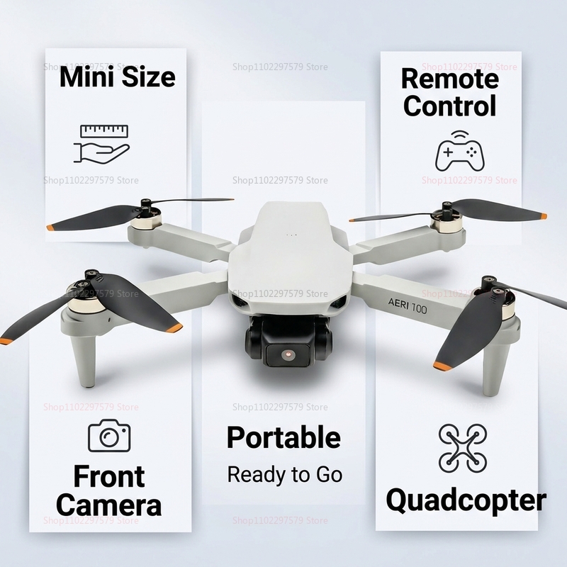 AERI 100 Drone with FPV VR Gog - Photography Website Free avis et prix