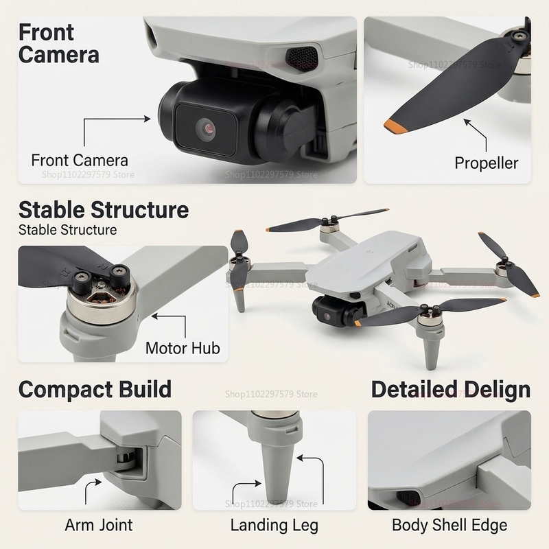 AERI 100 Drone with FPV VR Gog - Photography Website Free avis et prix