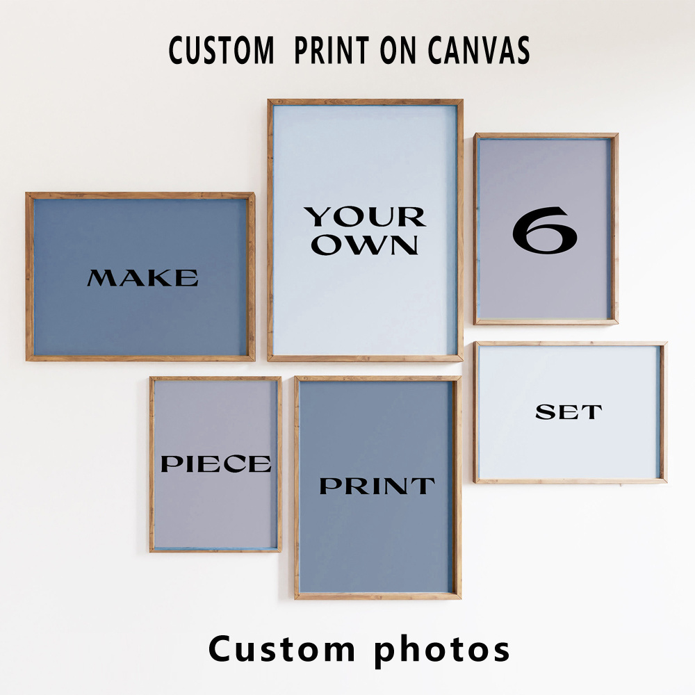 6pcs/set Custom Canvas Prints  - Photography Course avis et prix