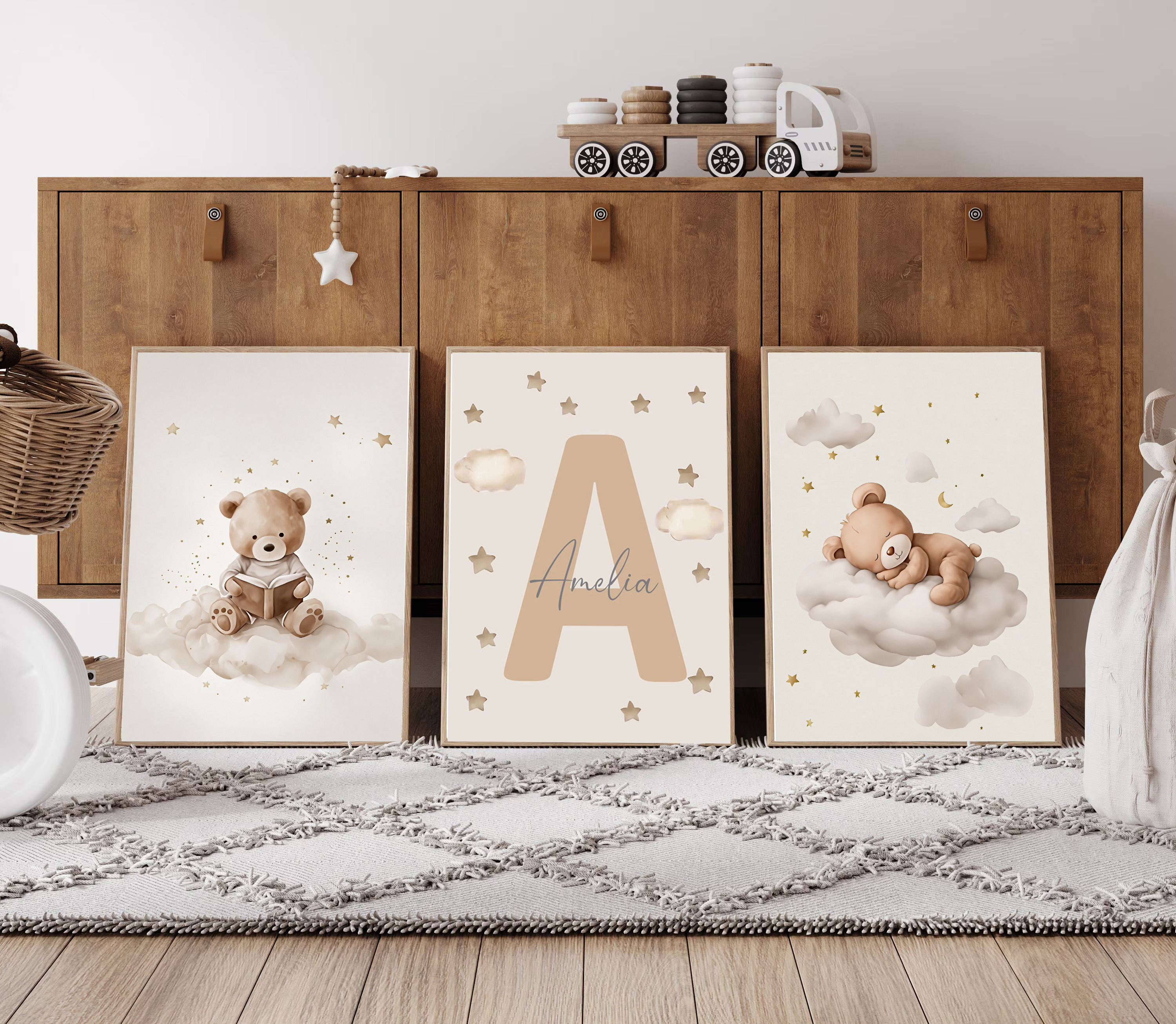 3pcs/set Bohemian Teddy Bear A - Photography Course avis et prix