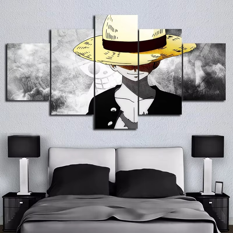 5 Piece HD Wall Art Anime Post - Photography Landscape avis et prix