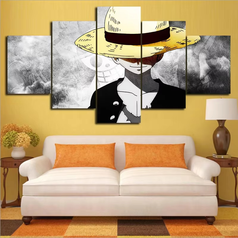5 Piece HD Wall Art Anime Post - Photography Landscape avis et prix