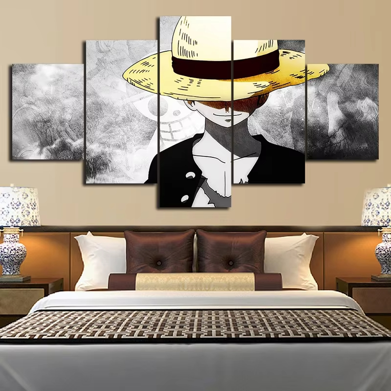 5 Piece HD Wall Art Anime Post - Photography Landscape avis et prix